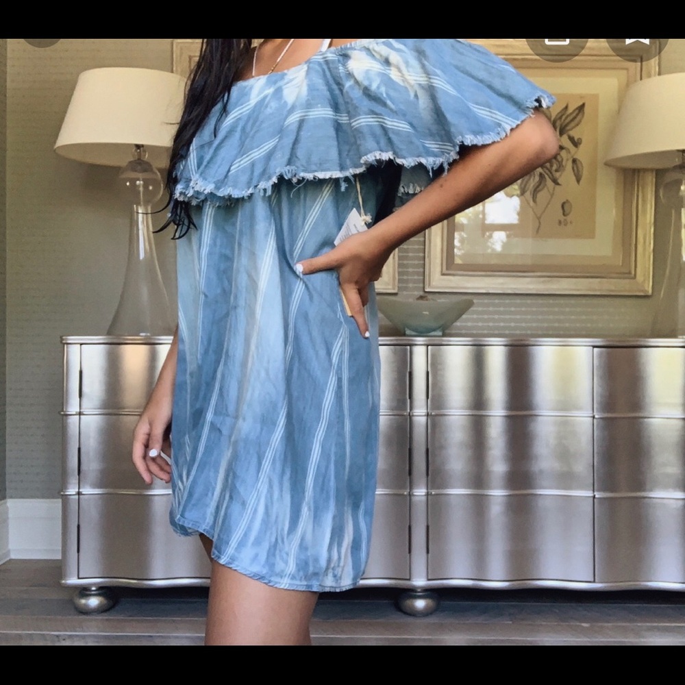 NWOT,denim dress